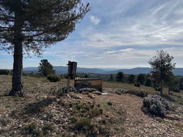 La Yesa hut en omgeving